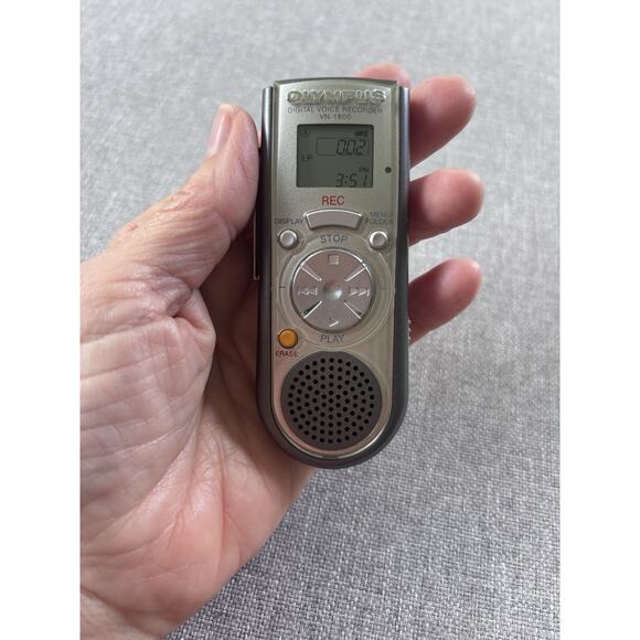 Olympus Digital Voice Recorder VN-1800 Tested Works great! - Picture 2 of 7
